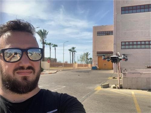 אורן שפייזר בעבודה